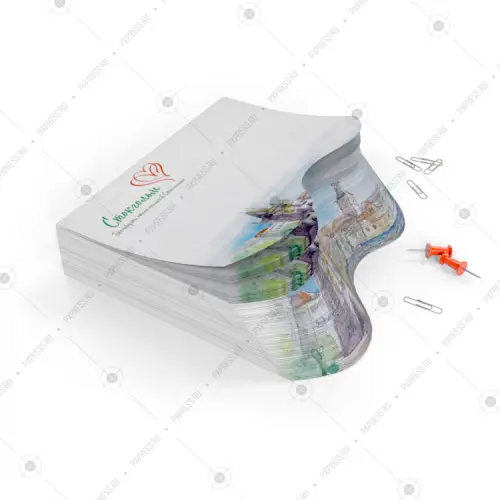 Блок для записей (кубарик) фигурный