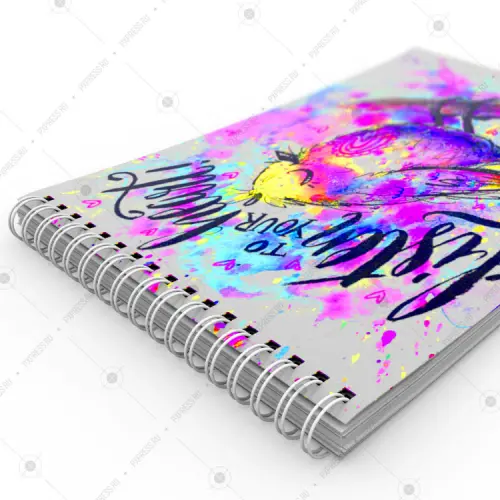 Блокнот на пружинке