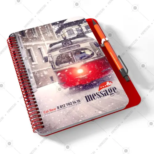 Блокноты с ручкой