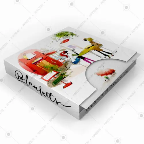 Блоки для записей в плоской коробочке